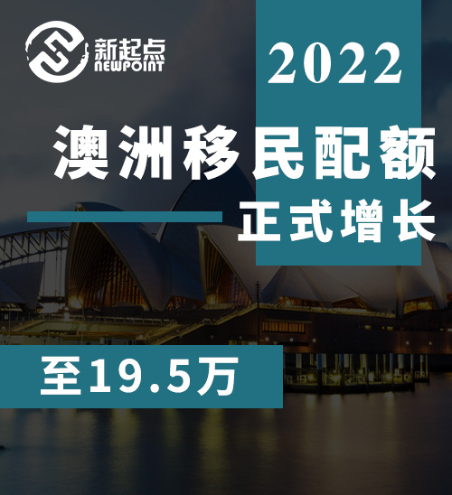 官宣! 澳洲移民配额正式增长, 至19.5万! 10年来首次创新高, 100万人等待入境