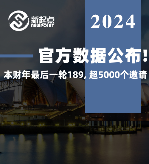 官方数据公布! 本财年最后一轮189, 超5000个邀请! 这些职业赢麻了