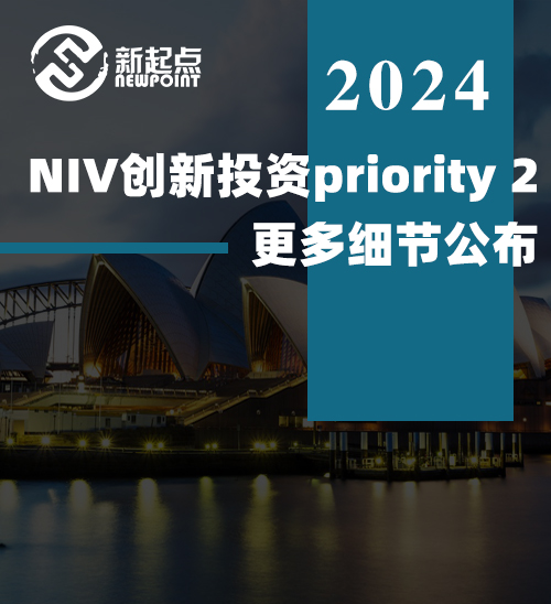 NIV创新投资priority 2更多细节公布！